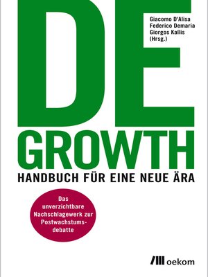 cover image of Degrowth